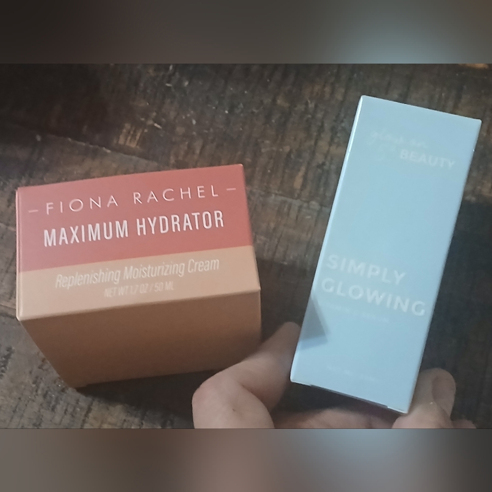 FIONA RACHEL's Moisturizing Cream AND A SIMPLY GLOWING Both NEW